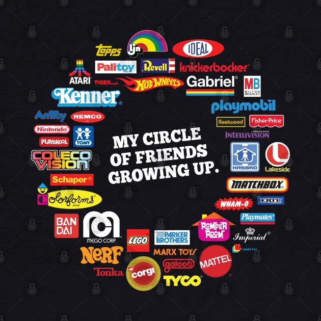 My Circle of Friends - Toy Companies by Chewbaccadoll